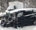 На трассе в Медведевском районе столкнулись Honda и ГАЗель — есть пострадавшие