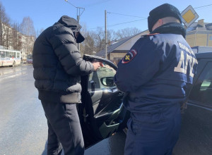 В Марий Эл автоинспекторы проверяют соблюдение водителями правил тонировки