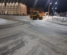 МУП Городское хозяйство занимаются расчисткой территорий от снега